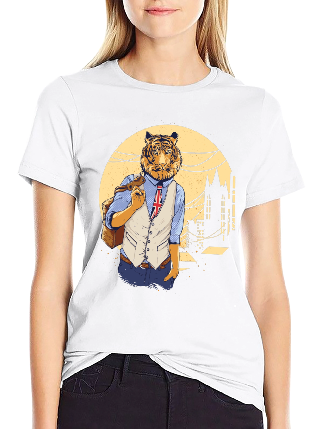 Tiger Man Graphic T-Shirt