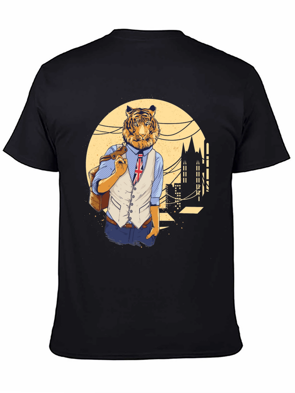 Tiger Man Graphic T-Shirt