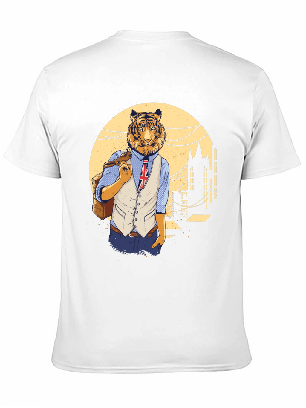 Tiger Man Graphic T-Shirt