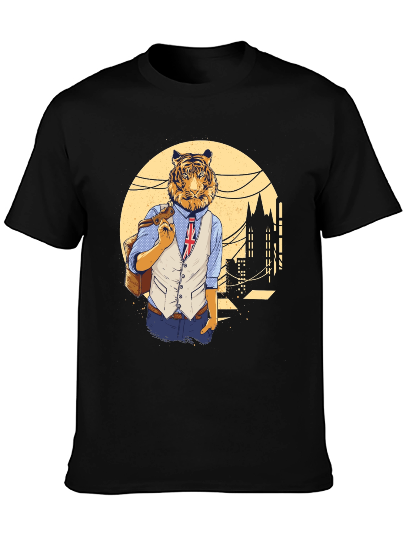 Tiger Man Graphic T-Shirt