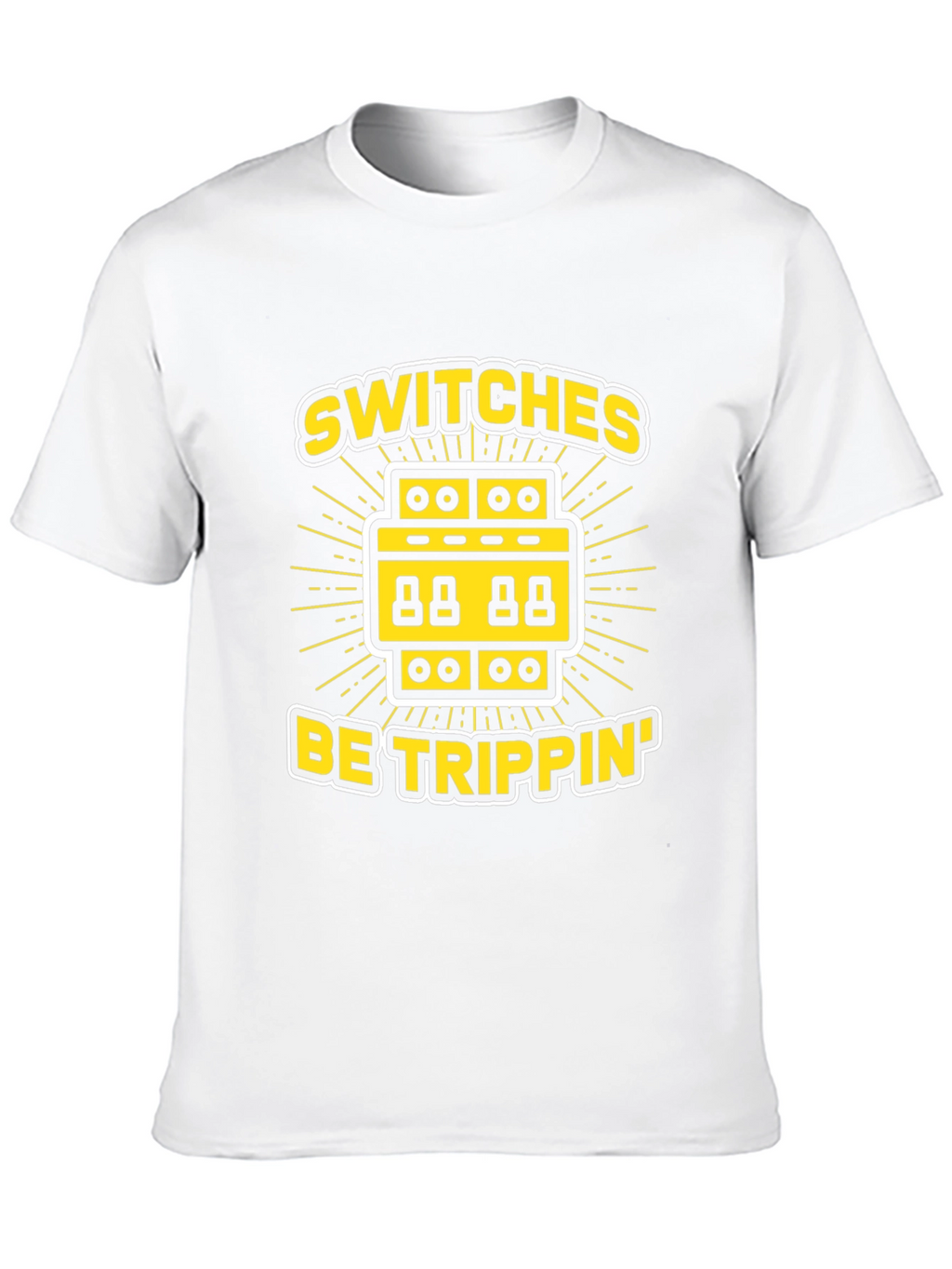 Switches Be Trippin Black Graphic T-Shirt