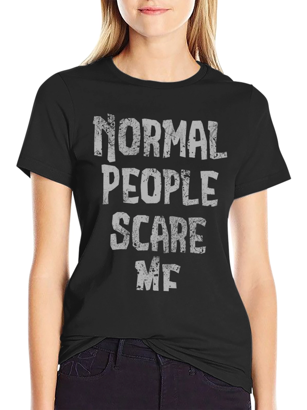 Normal People Scare Me Graphic Tee
