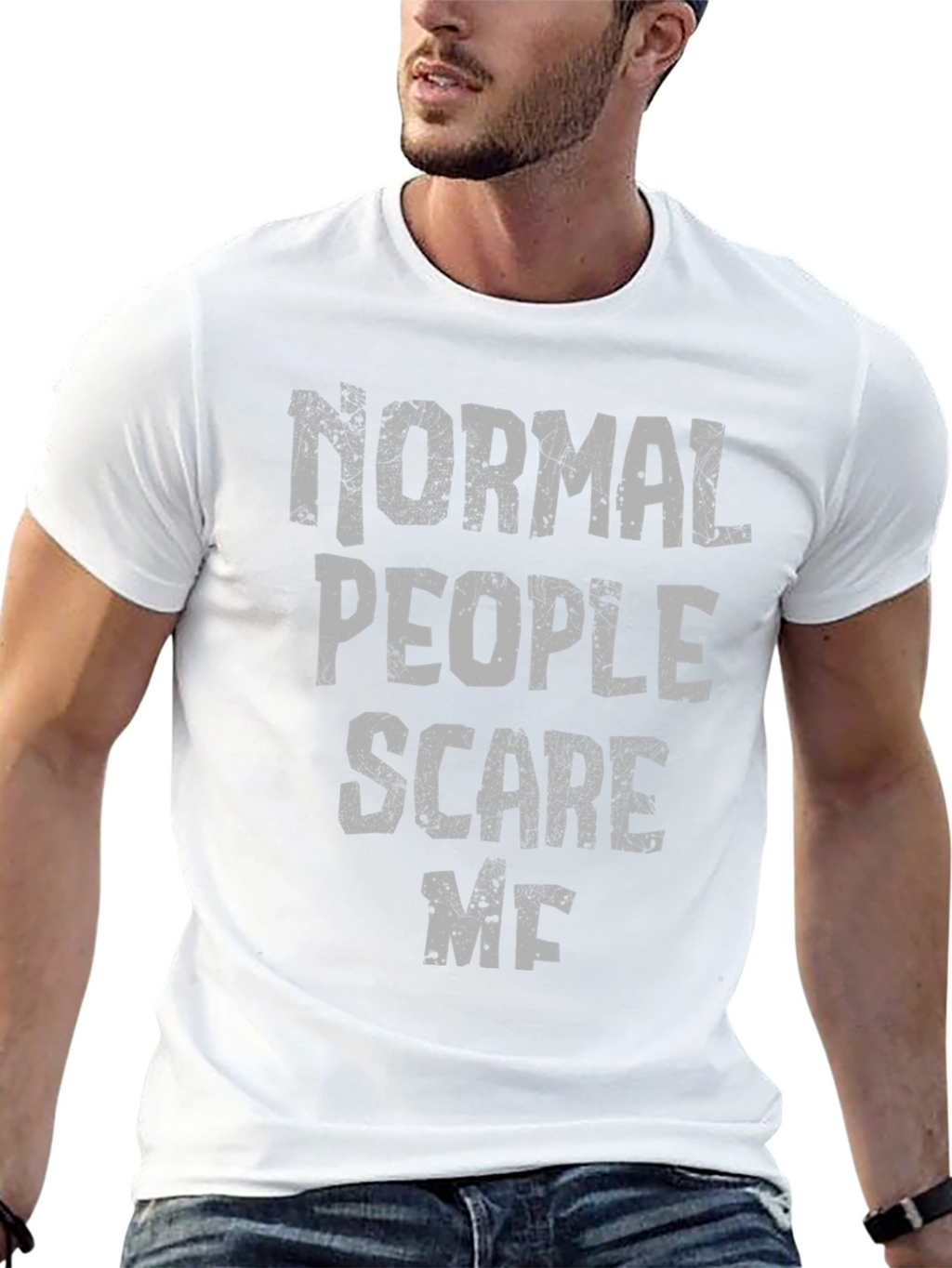 Normal People Scare Me Graphic Tee