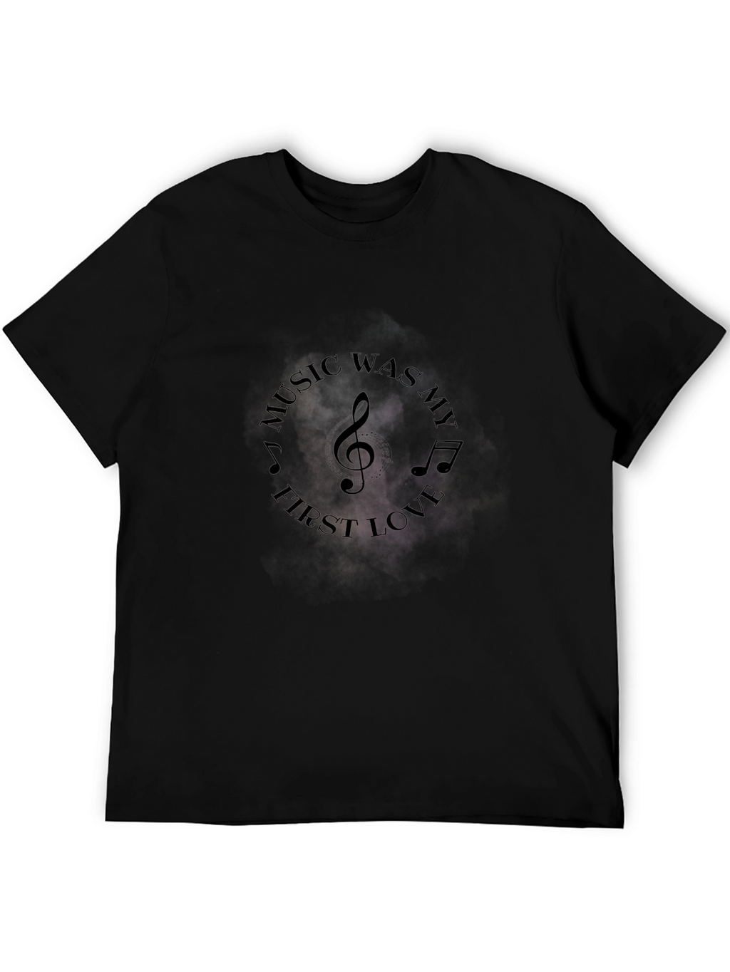 Music is My First Love - Black T-Shirt