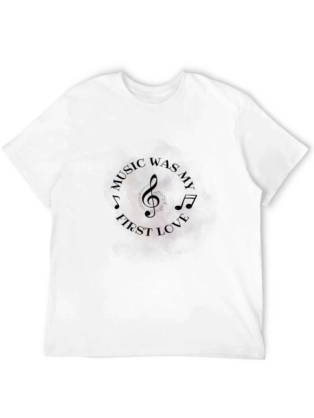 Music is My First Love - Black T-Shirt
