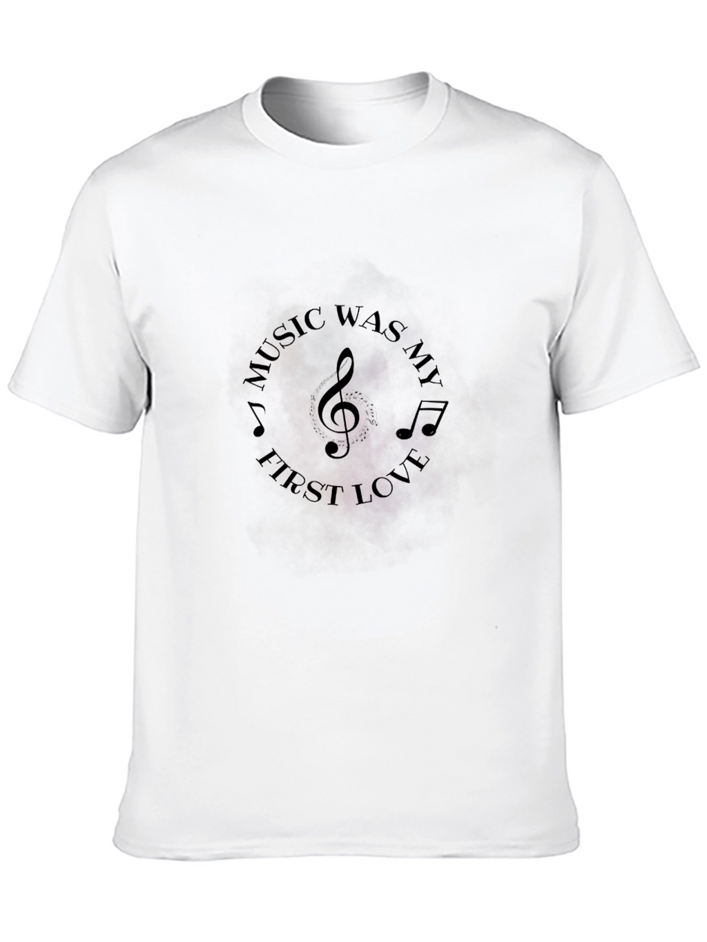 Music is My First Love - Black T-Shirt