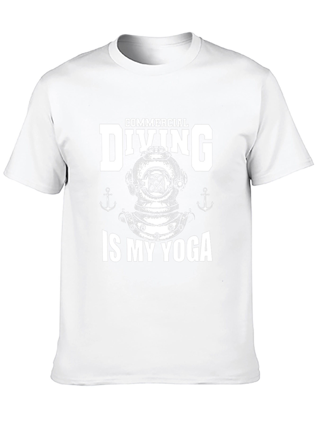 Commercial Diving Yoga Graphic Tee