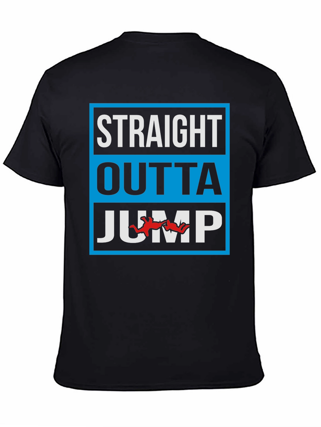 Straight Outta Jump Black T-Shirt