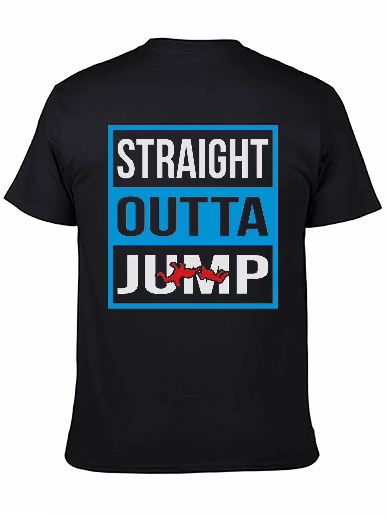 Straight Outta Jump Black T-Shirt
