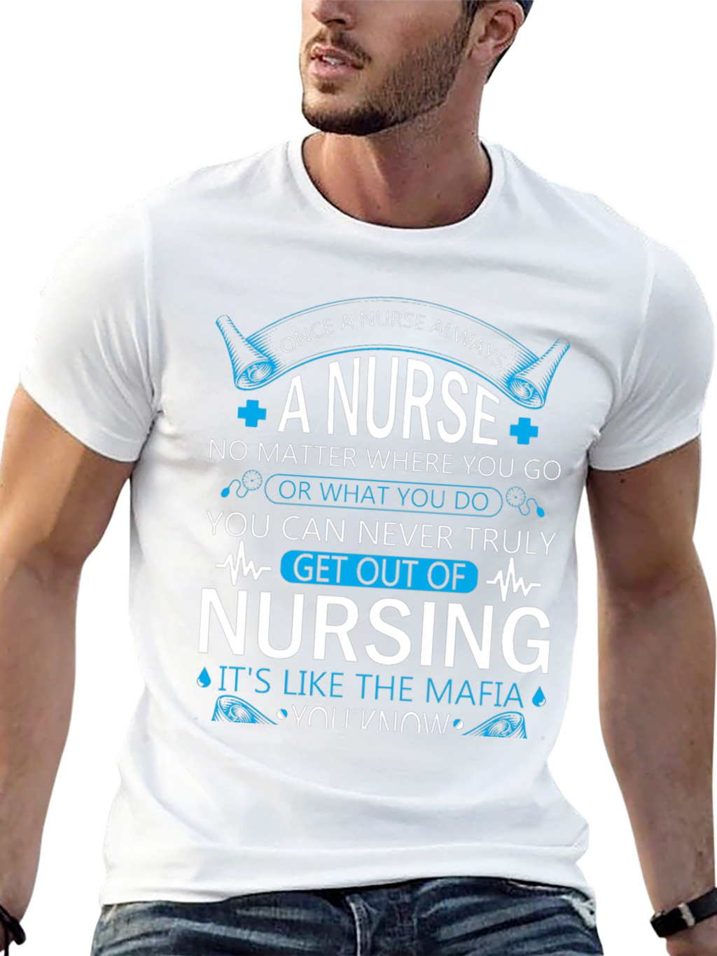 Once A Nurse Always T-Shirt - Nursing Mafia