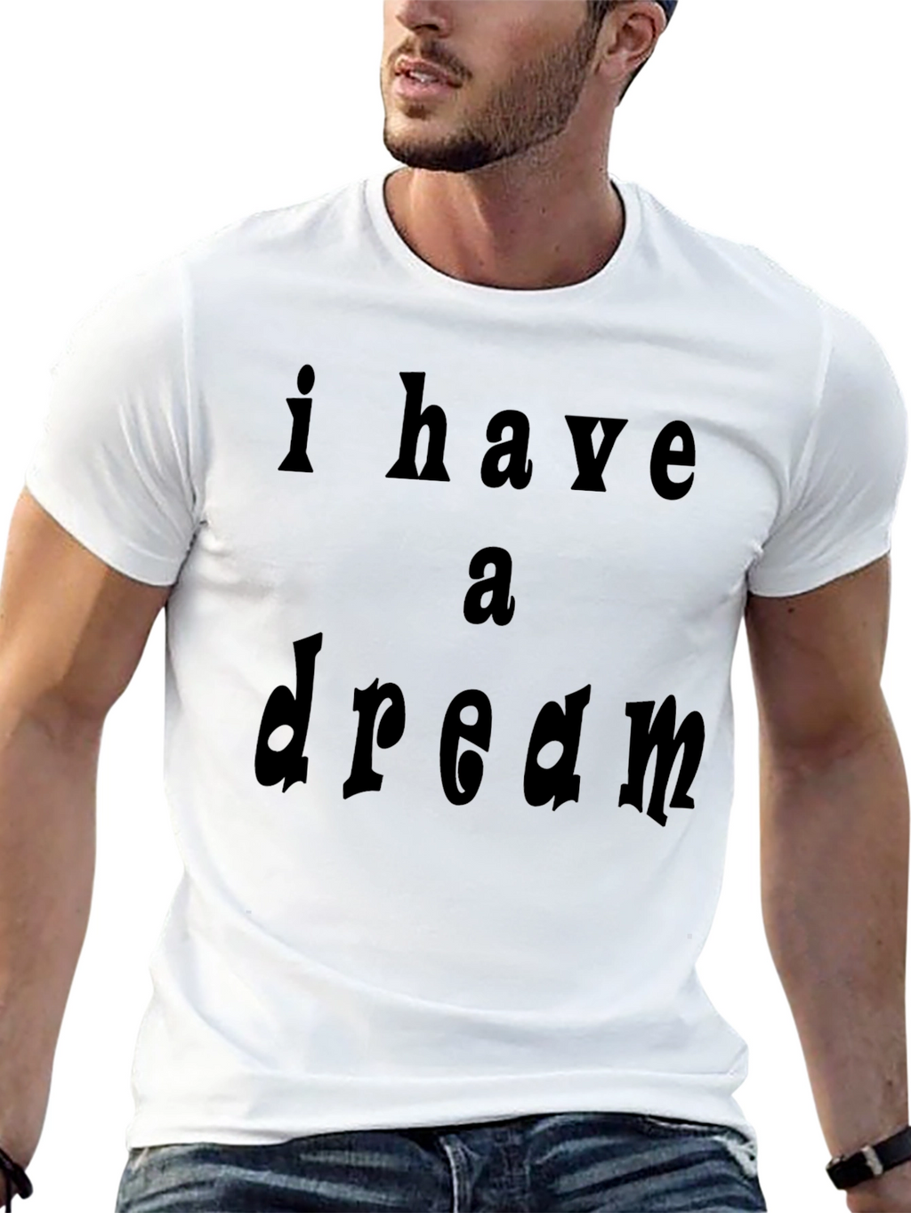 I Have a Dream Black T-Shirt