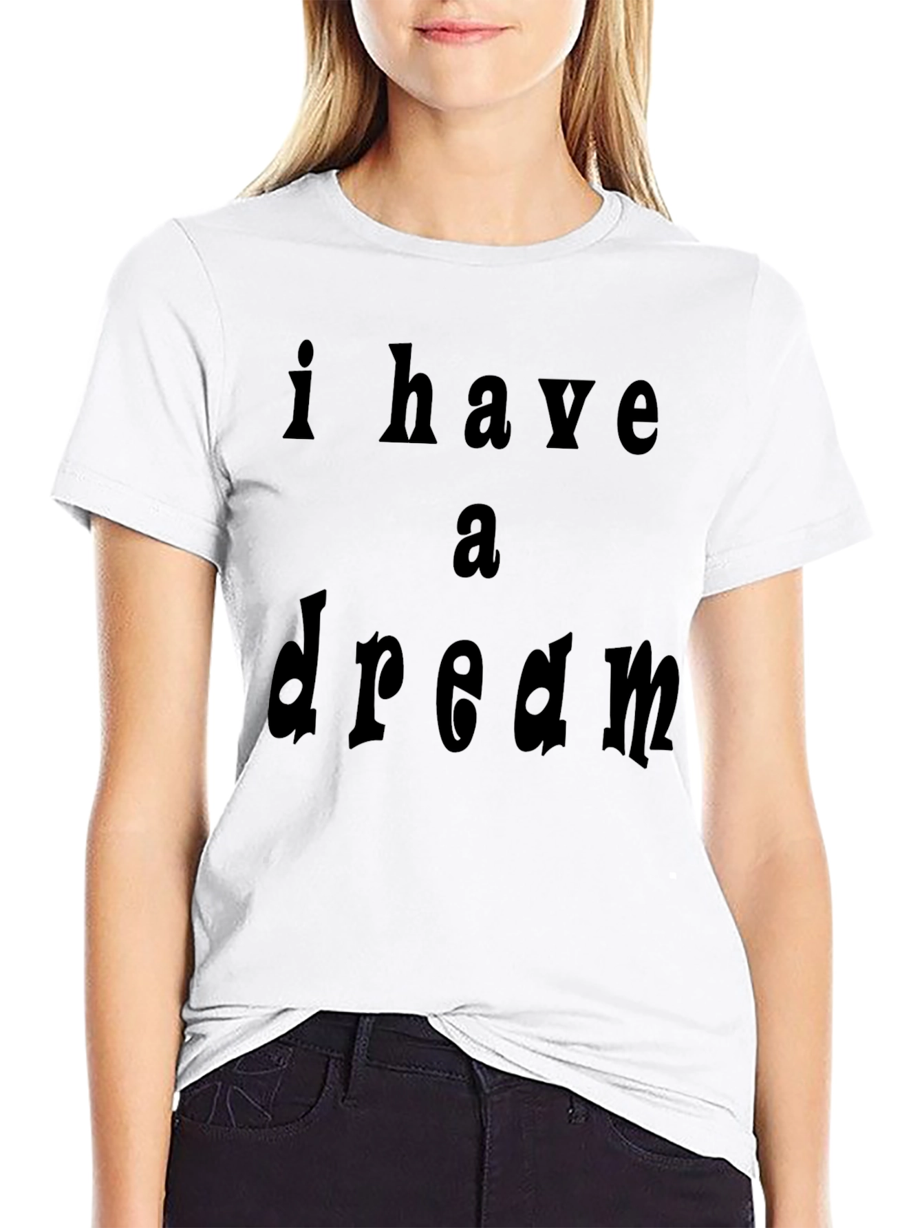 I Have a Dream Black T-Shirt