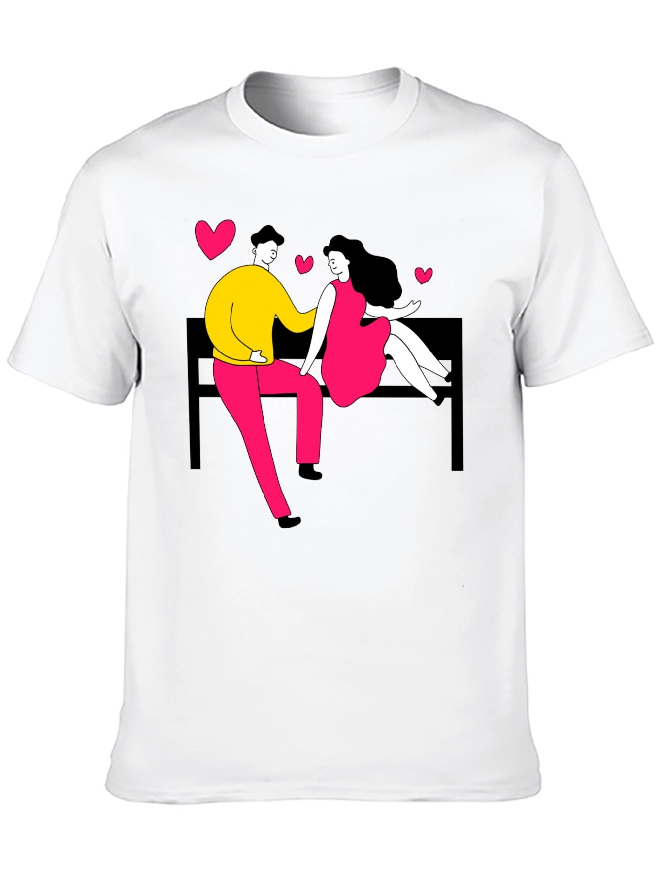 Couple in Love Graphic Tee
