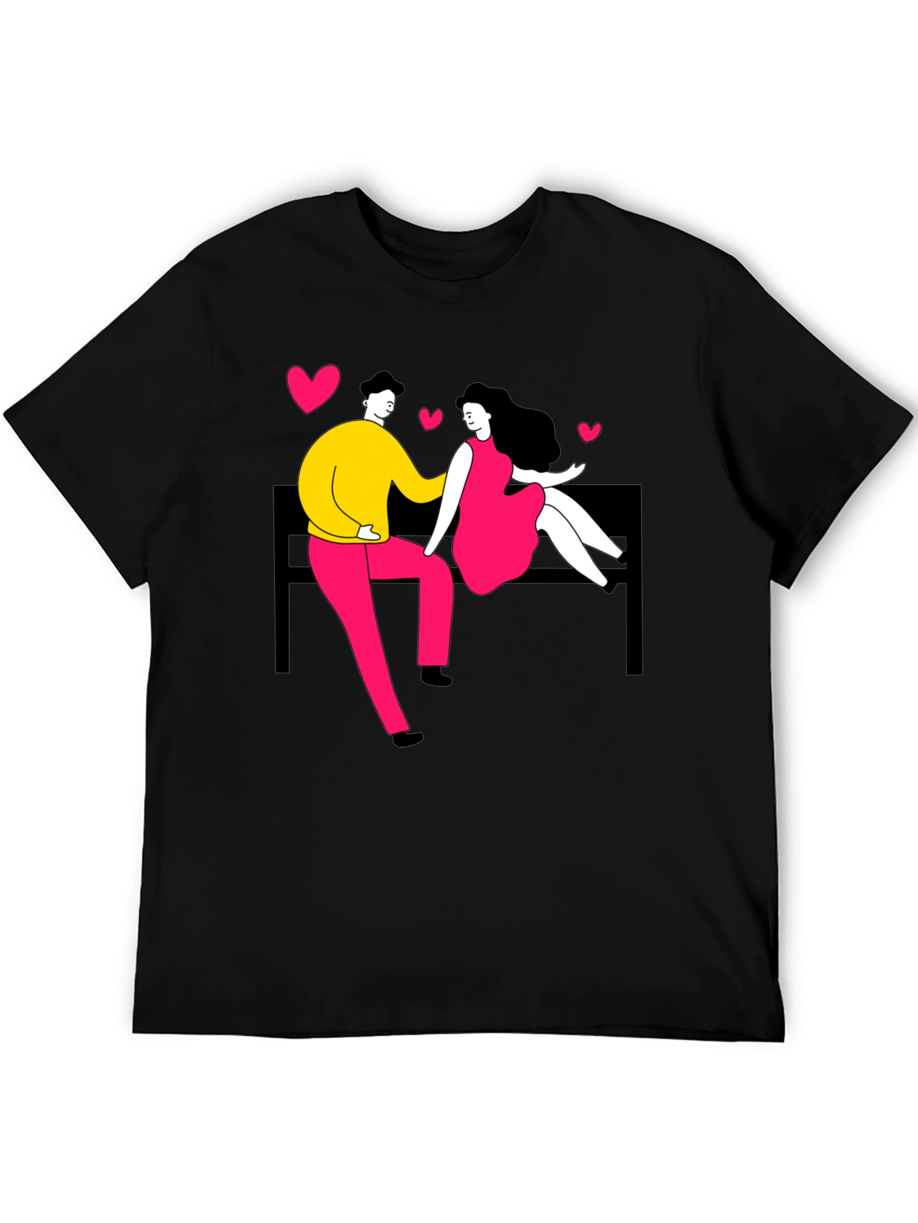 Couple in Love Graphic Tee