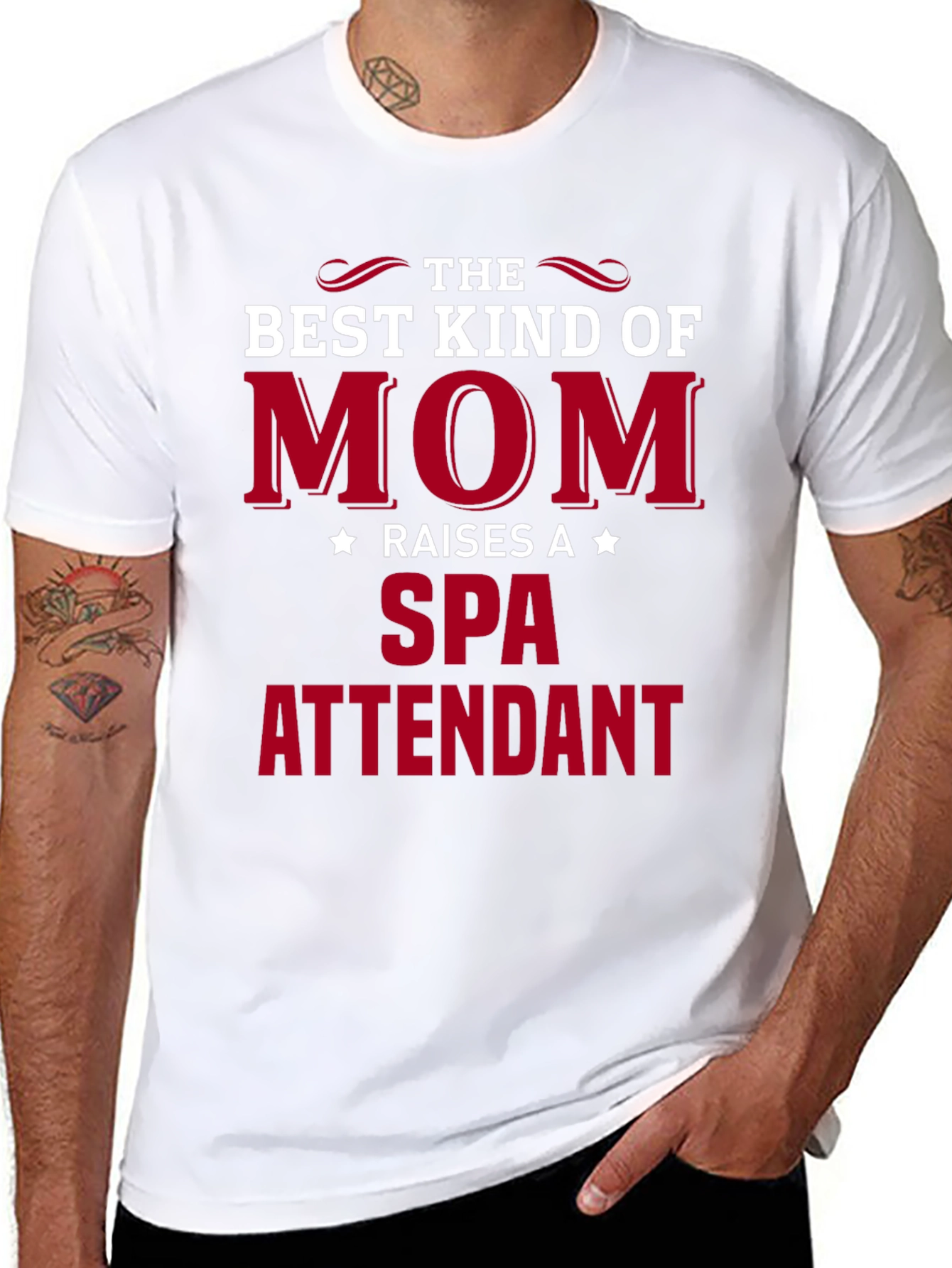 Best Kind of Mom Spa Attendant T-Shirt