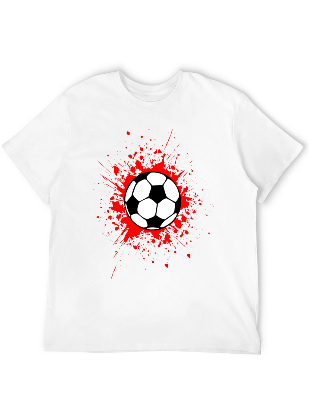 Soccer Ball Splatter T-Shirt