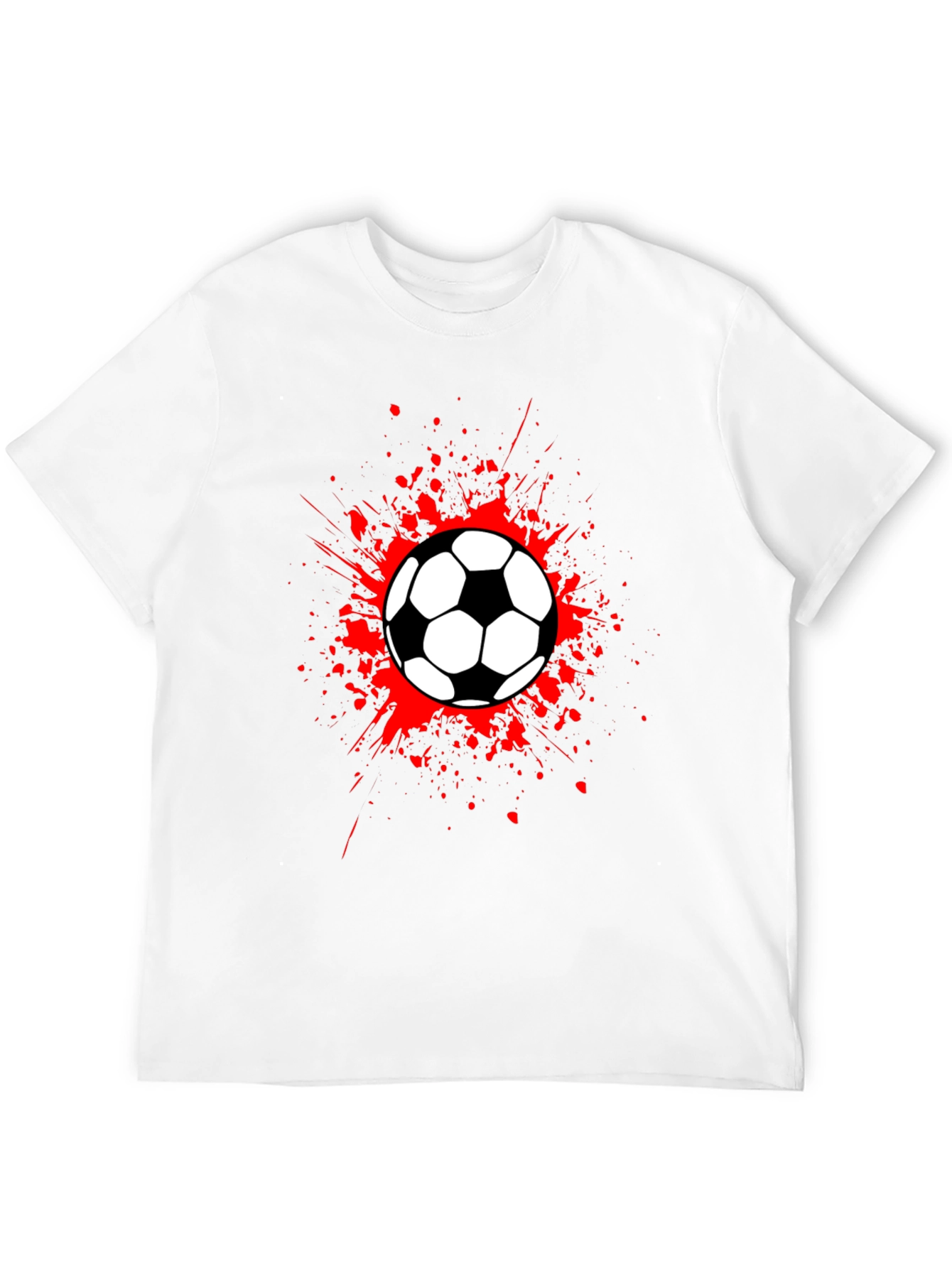 Soccer Ball Splatter T-Shirt