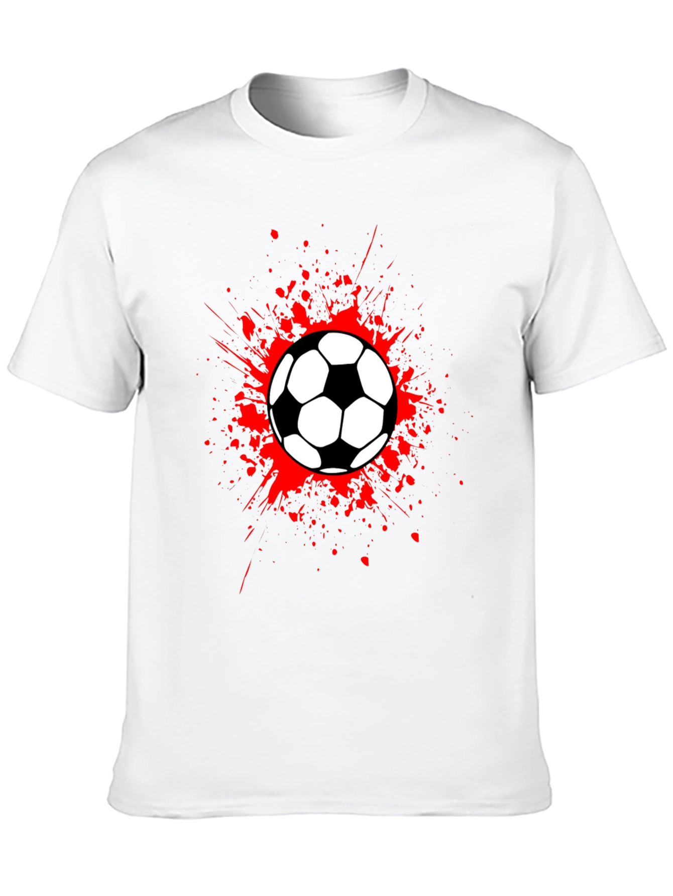 Soccer Ball Splatter T-Shirt