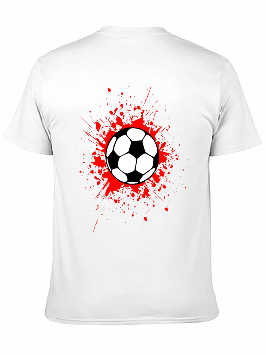 Soccer Ball Splatter T-Shirt