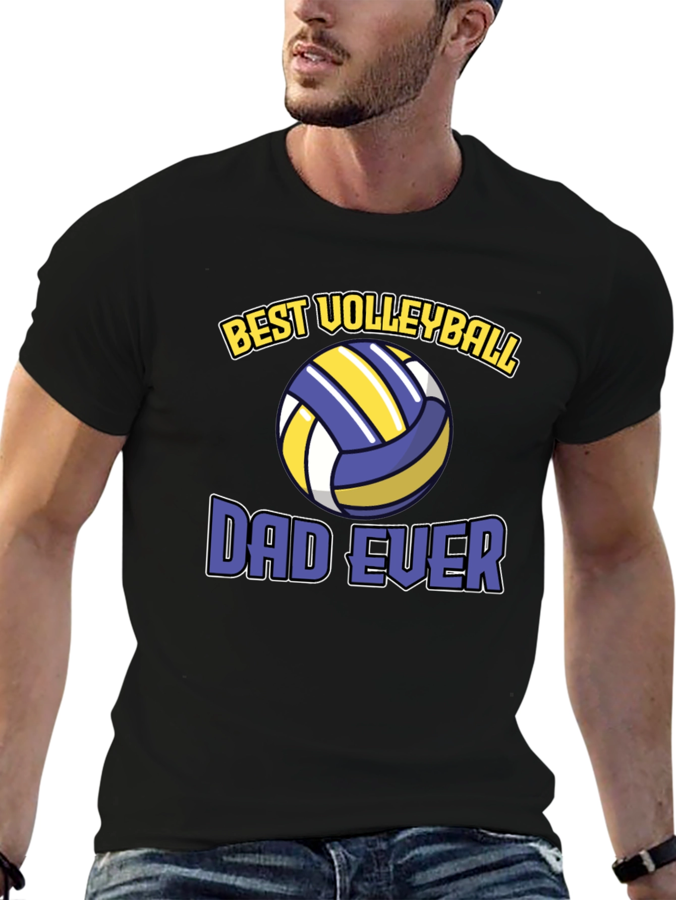 Best Volleyball Dad Ever T-Shirt