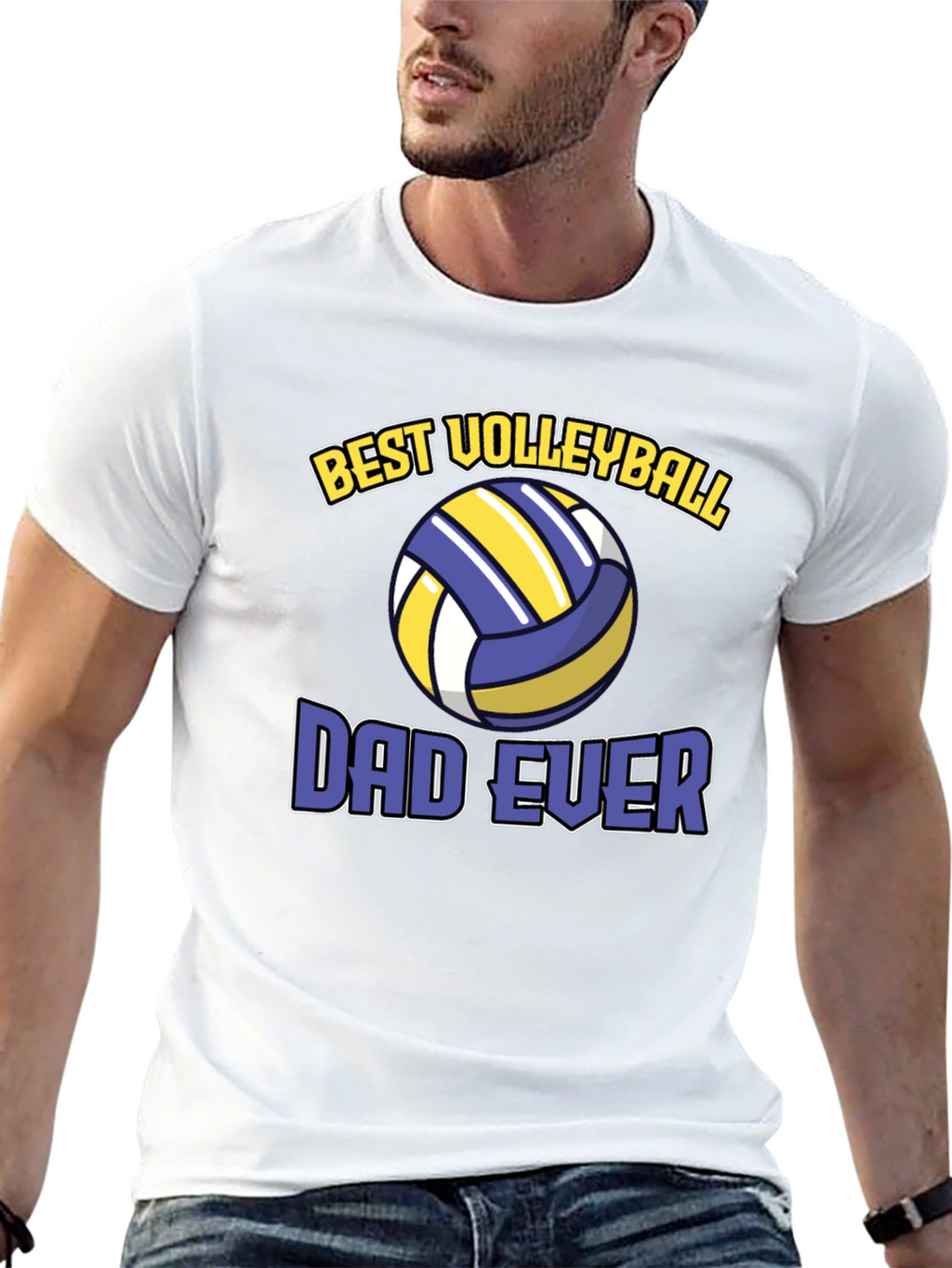 Best Volleyball Dad Ever T-Shirt