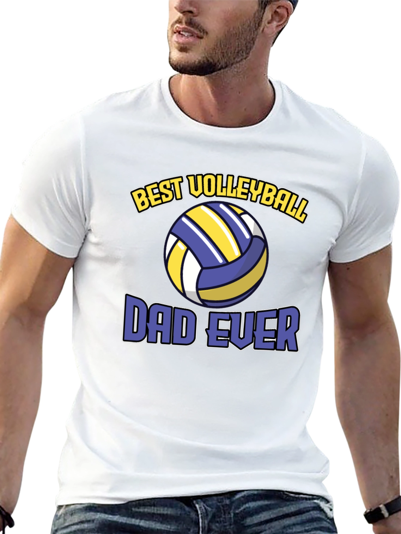 Best Volleyball Dad Ever T-Shirt