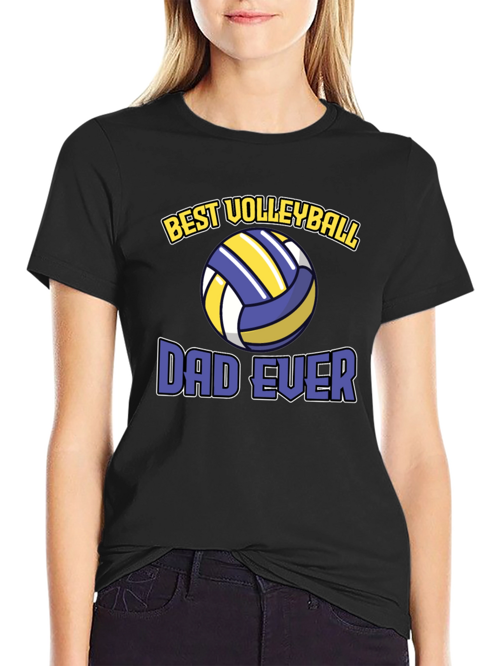 Best Volleyball Dad Ever T-Shirt