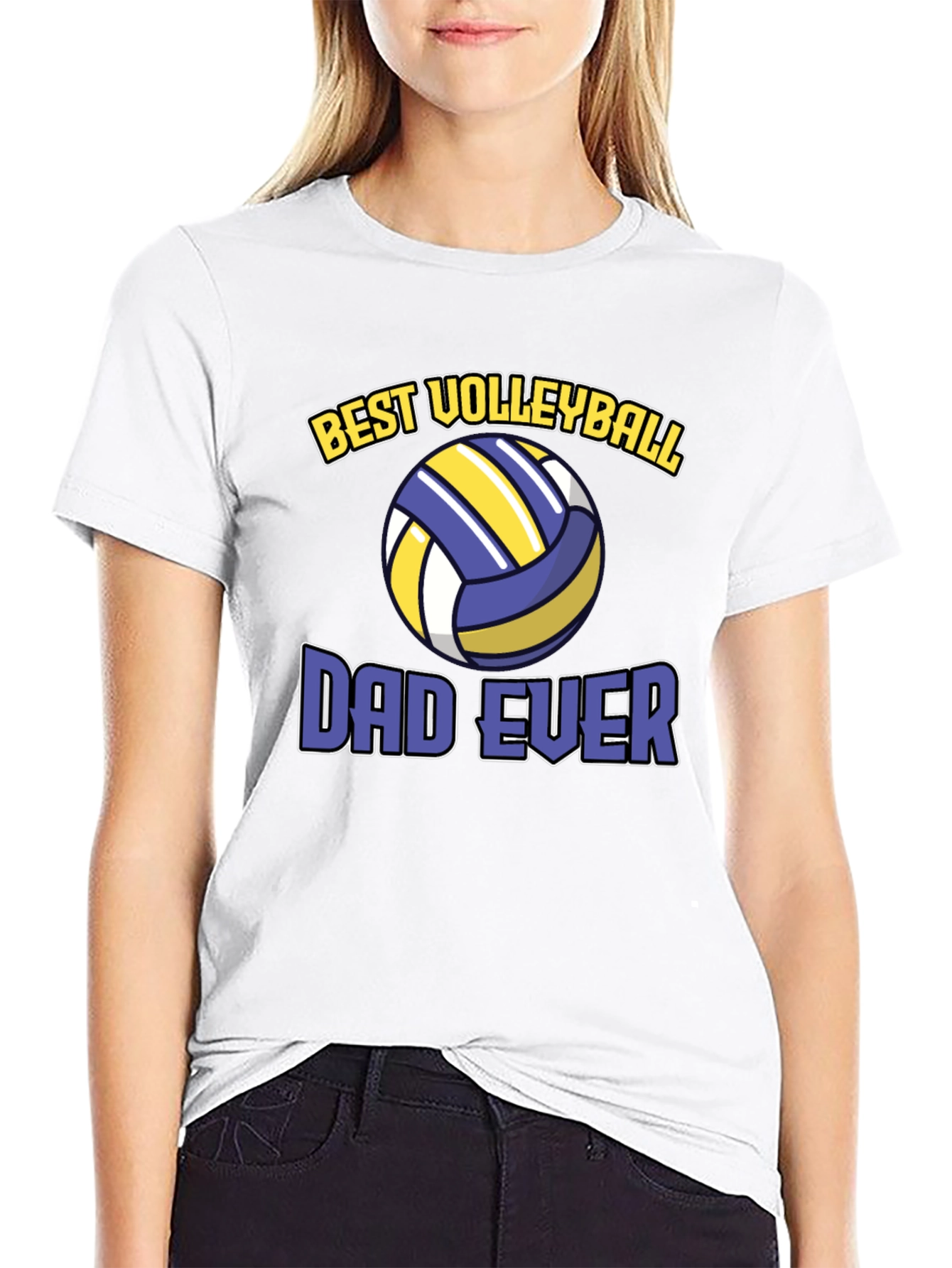 Best Volleyball Dad Ever T-Shirt