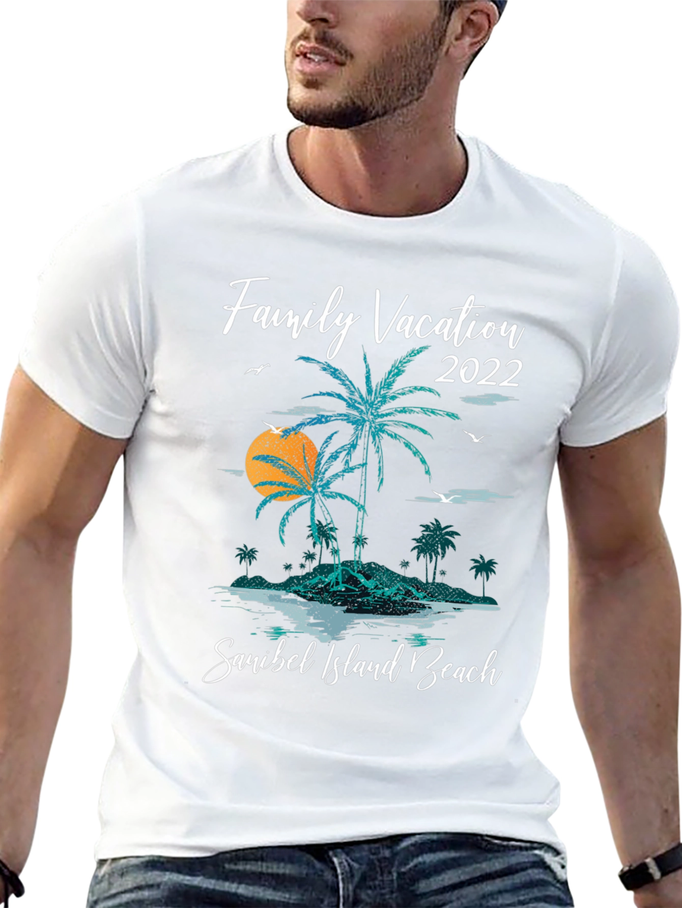 Sanibel Island Beach Family Vacation T-Shirt