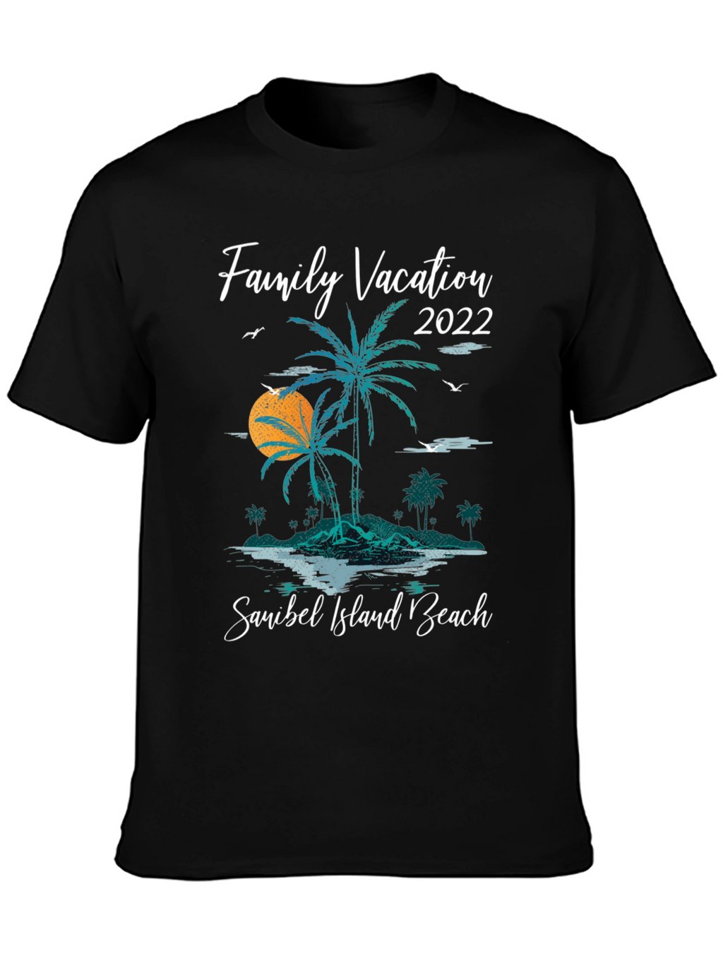 Sanibel Island Beach Family Vacation T-Shirt