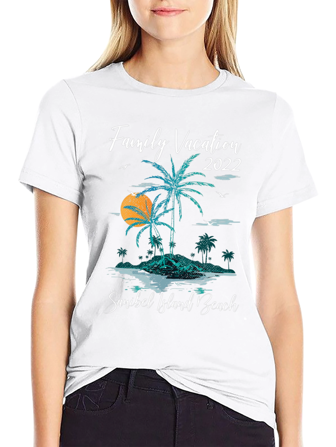 Sanibel Island Beach Family Vacation T-Shirt