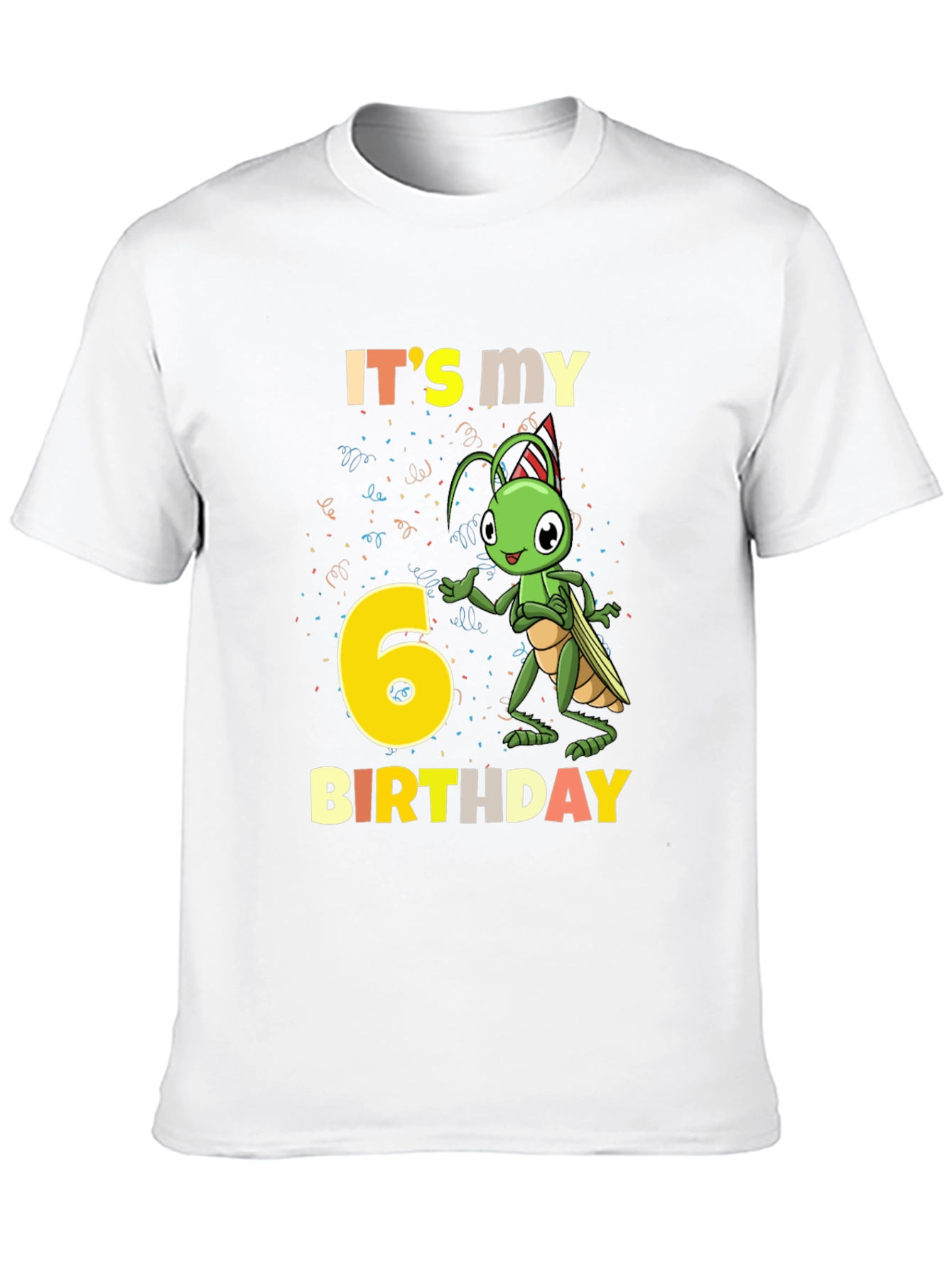 Its My 6th Birthday T-Shirt