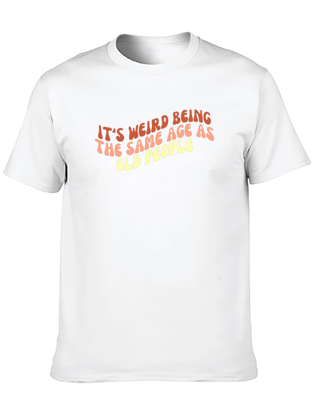 Funny Old People Graphic Tee - Black T-Shirt