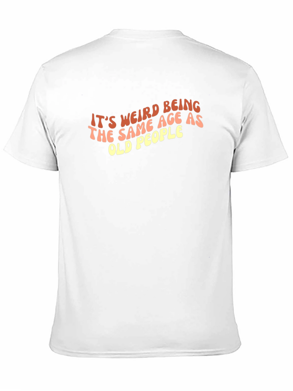 Funny Old People Graphic Tee - Black T-Shirt