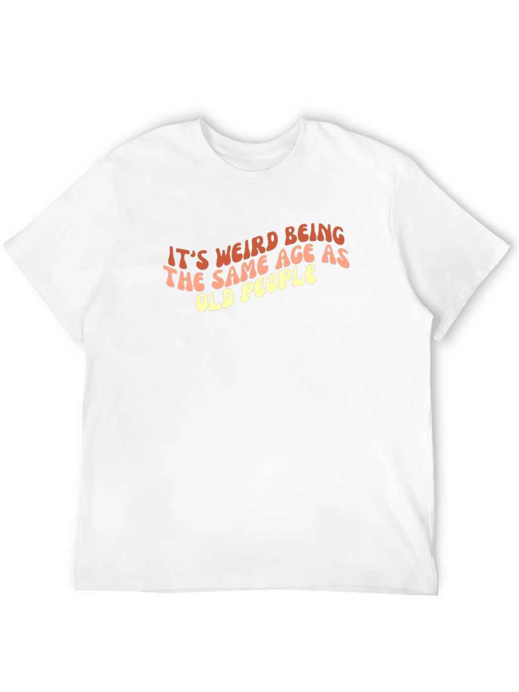 Funny Old People Graphic Tee - Black T-Shirt