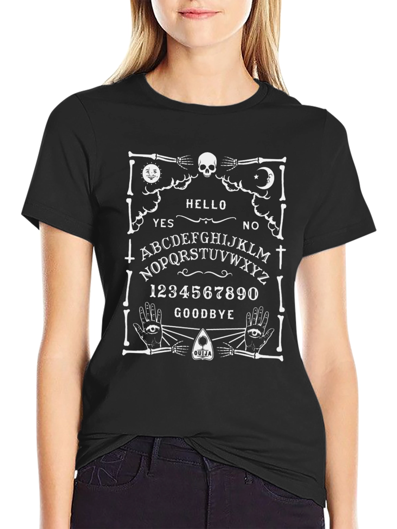 Mystic Ouija Board T-Shirt - Spirit Board Graphic Tee