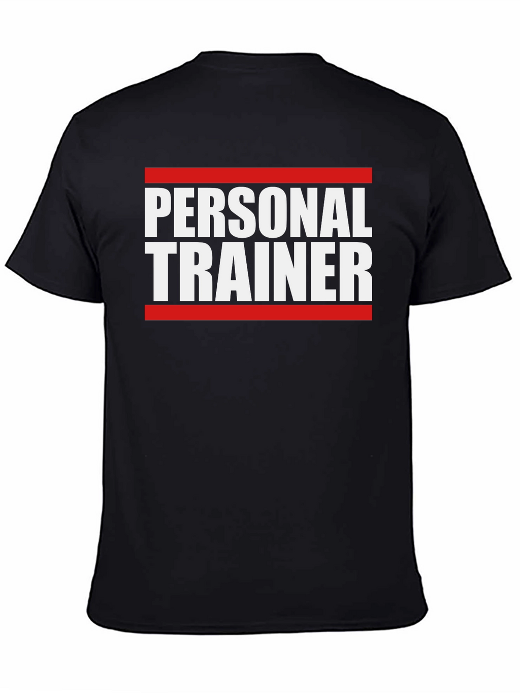 Personal Trainer T-Shirt - Black Gym Fitness Tee