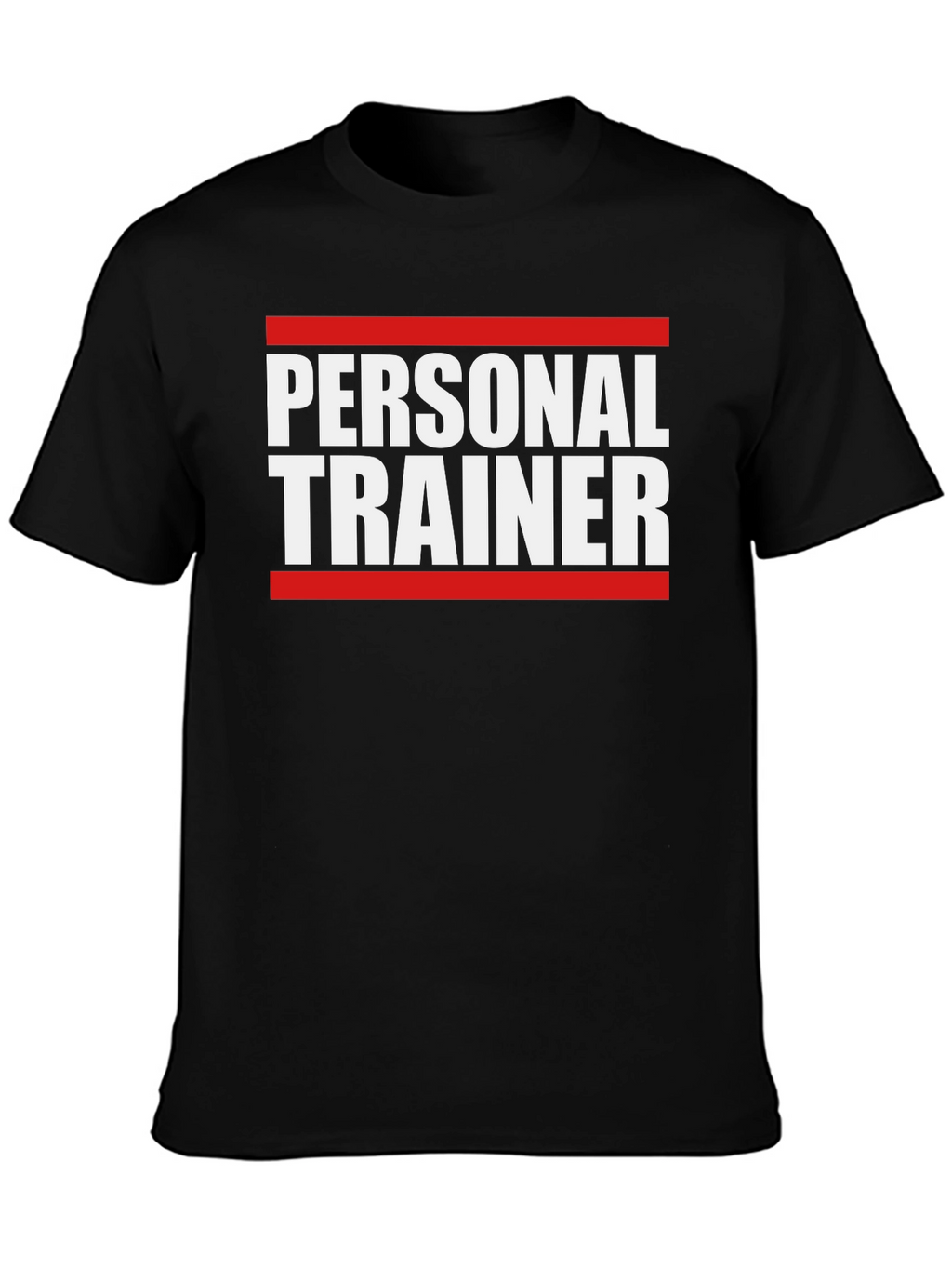 Personal Trainer T-Shirt - Black Gym Fitness Tee