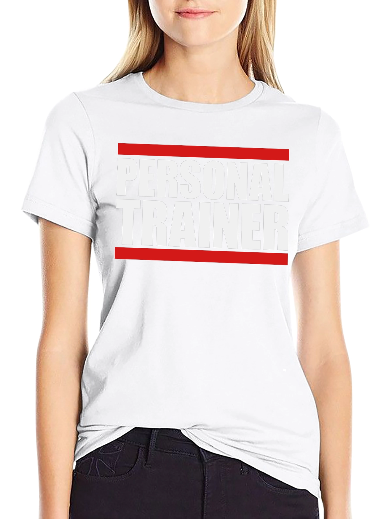 Personal Trainer T-Shirt - Black Gym Fitness Tee