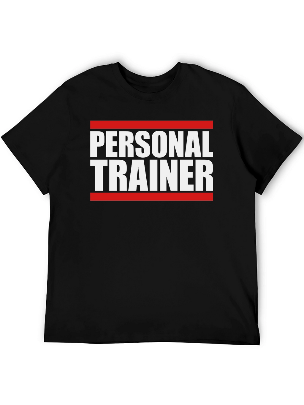 Personal Trainer T-Shirt - Black Gym Fitness Tee