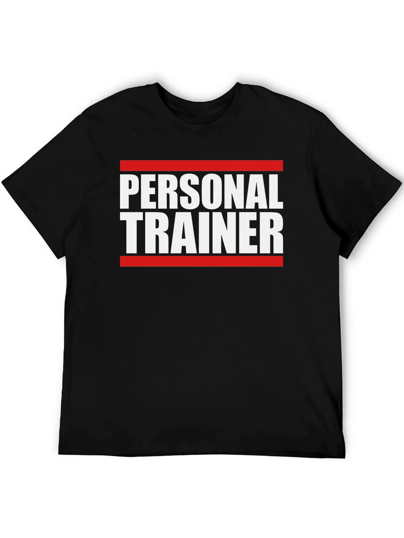 Personal Trainer T-Shirt - Black Gym Fitness Tee