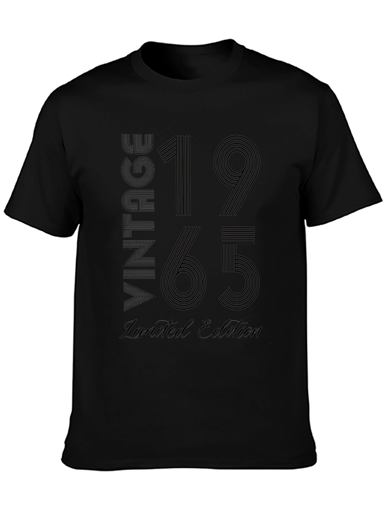 Vintage 1965 Limited Edition Black T-Shirt