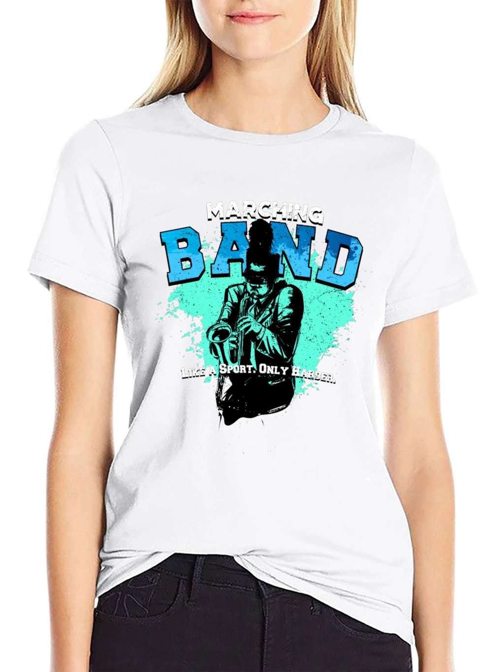 Marching Band T-Shirt - Music Design
