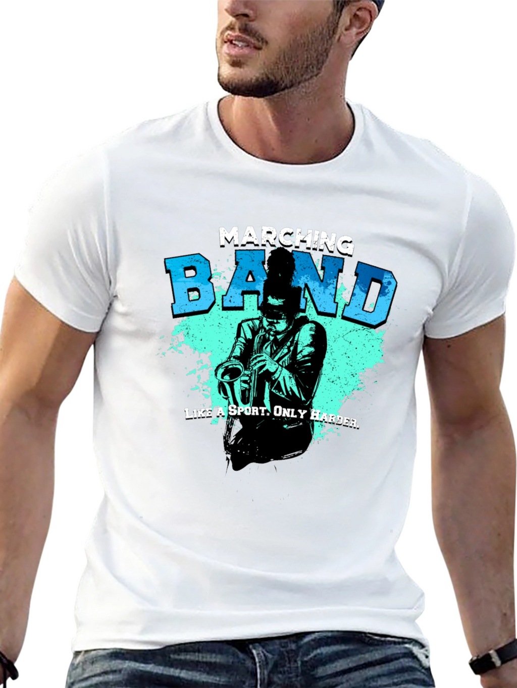 Marching Band T-Shirt - Music Design