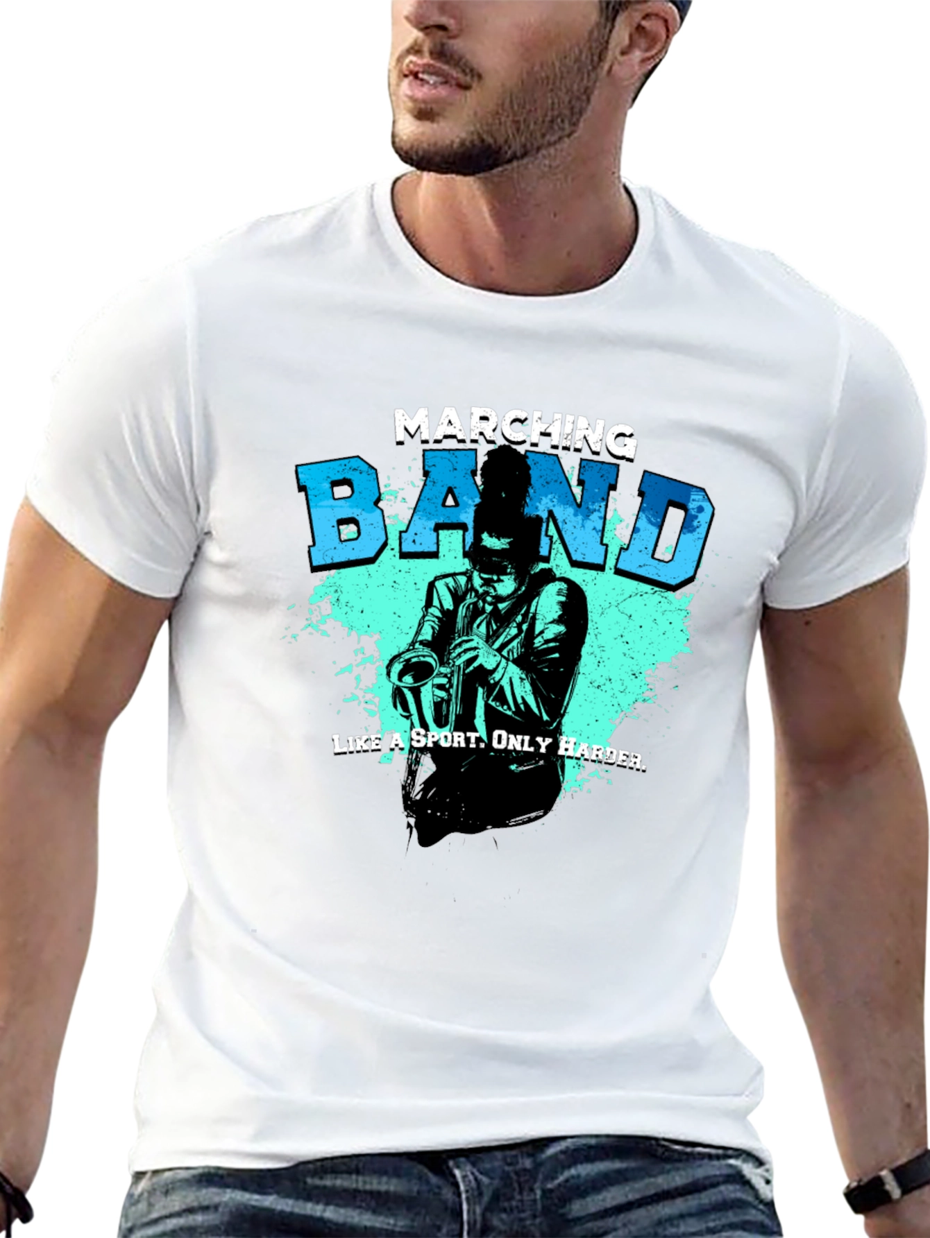 Marching Band T-Shirt - Music Design
