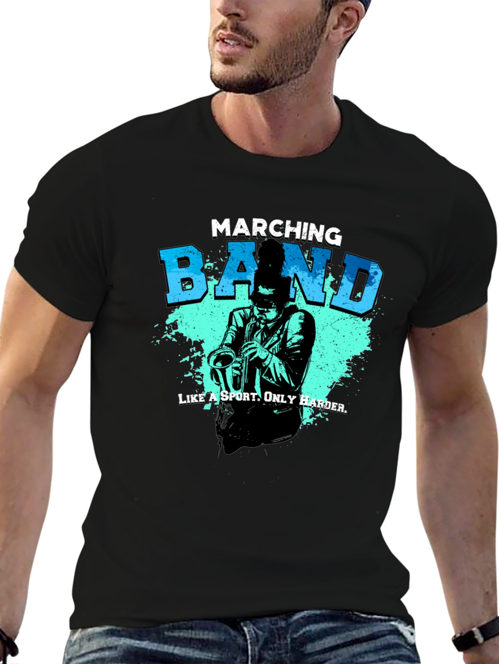 Marching Band T-Shirt - Music Design