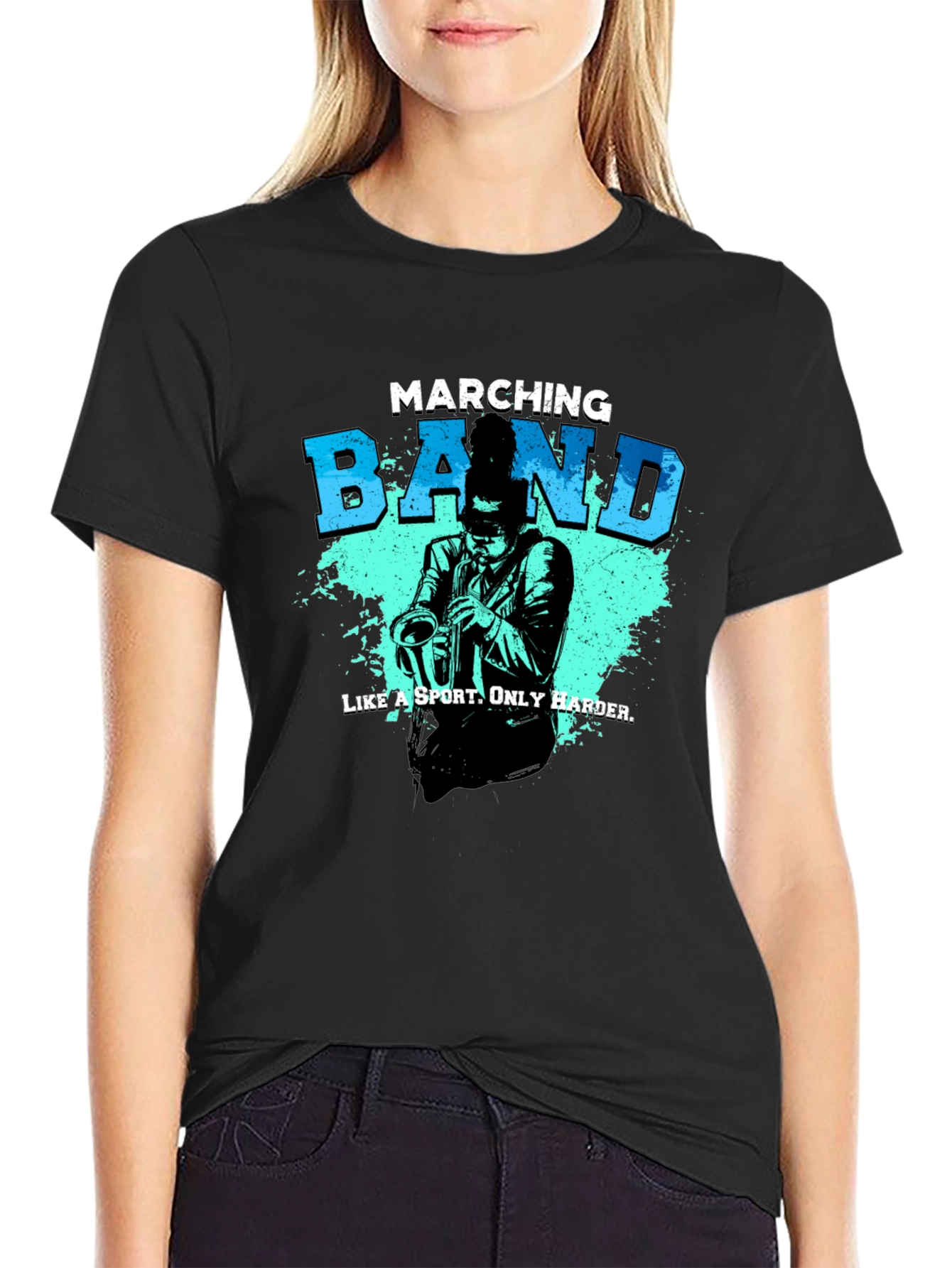 Marching Band T-Shirt - Music Design