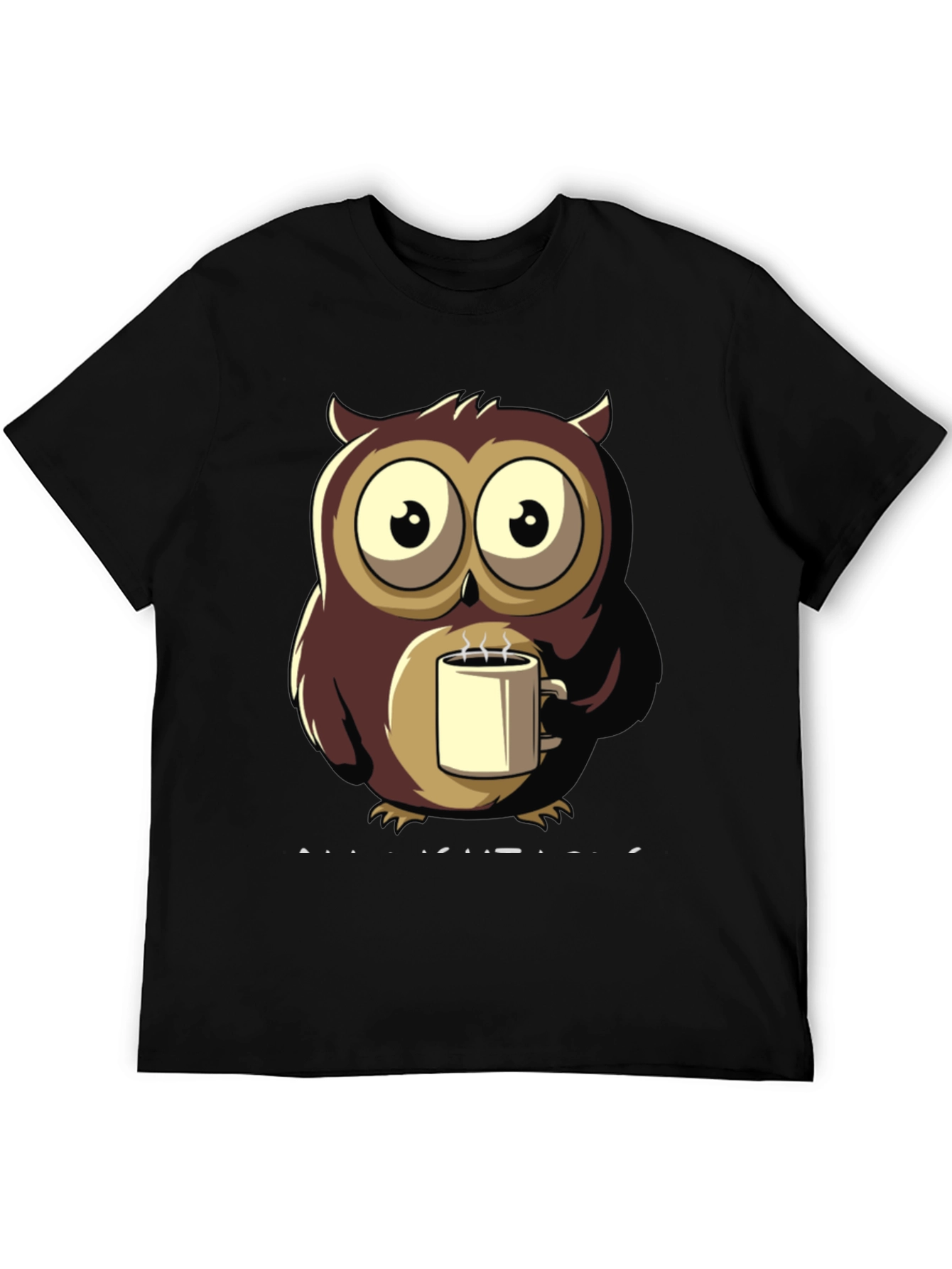 Owl Coffee T-Shirt - Unique Design