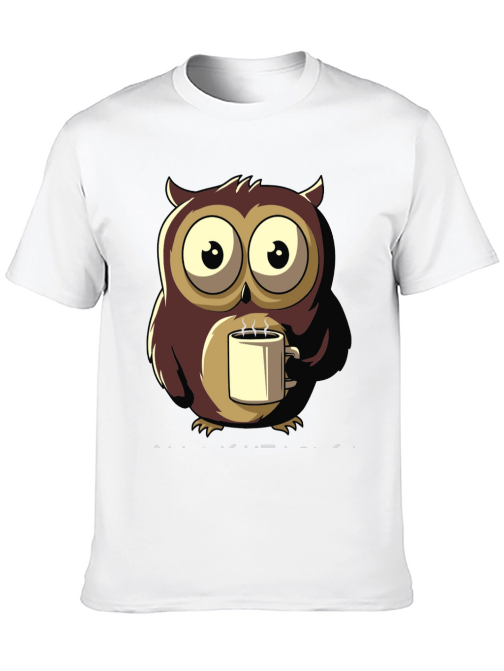 Owl Coffee T-Shirt - Unique Design