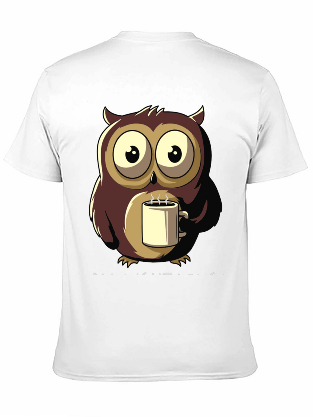 Owl Coffee T-Shirt - Unique Design